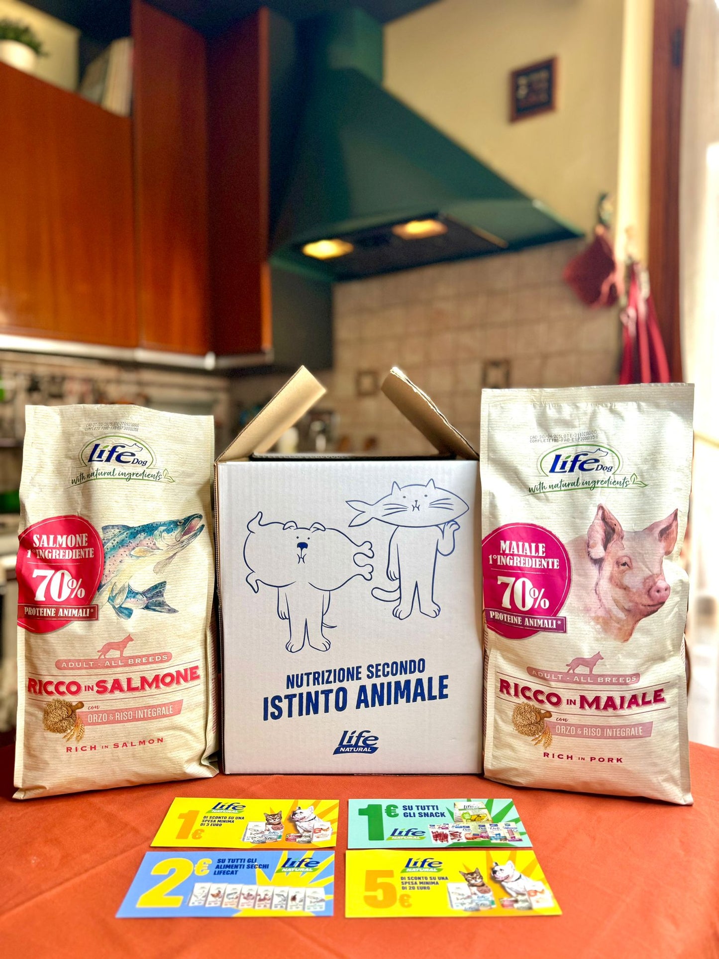 BOX SECCO CANE - 2 CONFEZIONI DA 2 KG