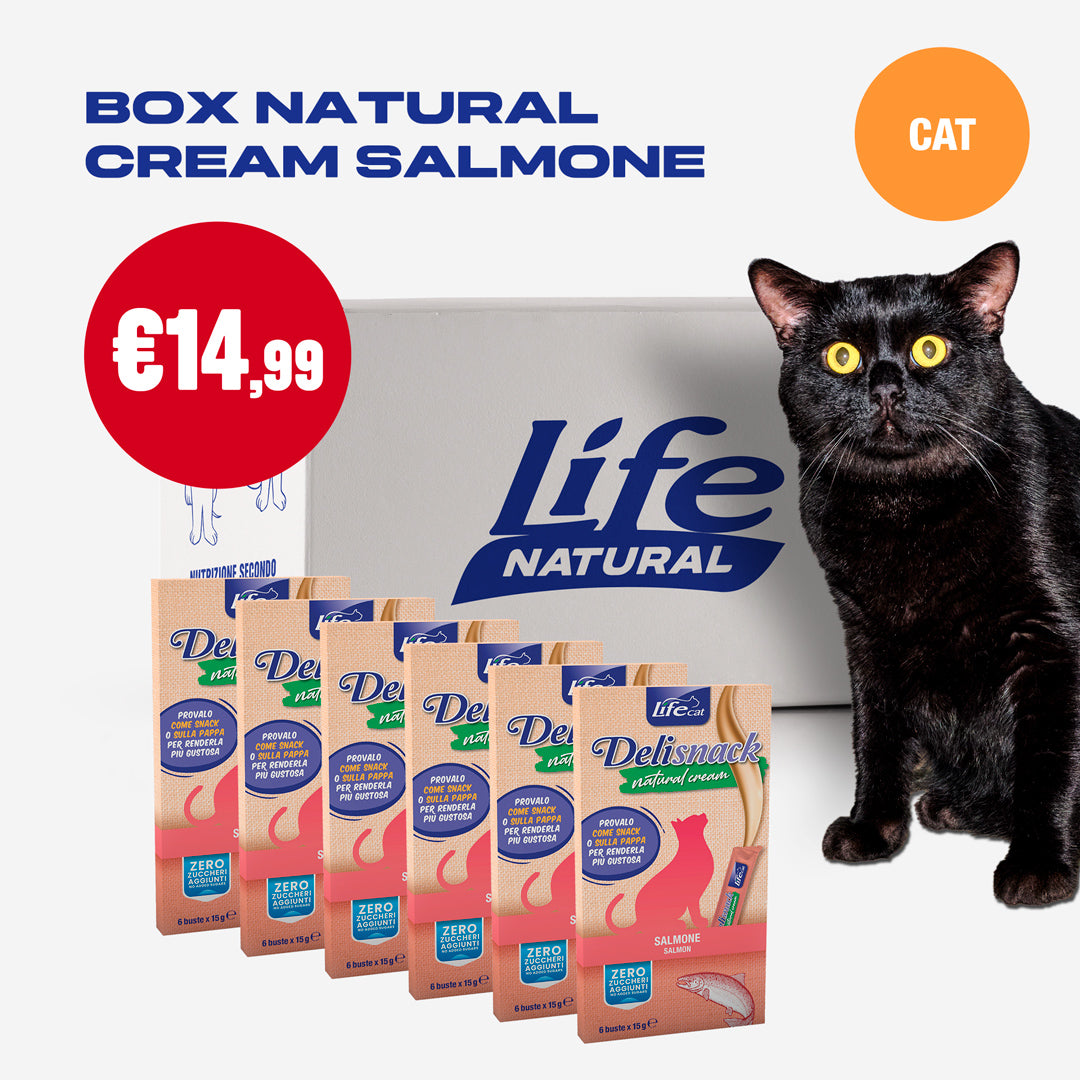 BOX NATURAL CREAM - 6 CONFEZIONI