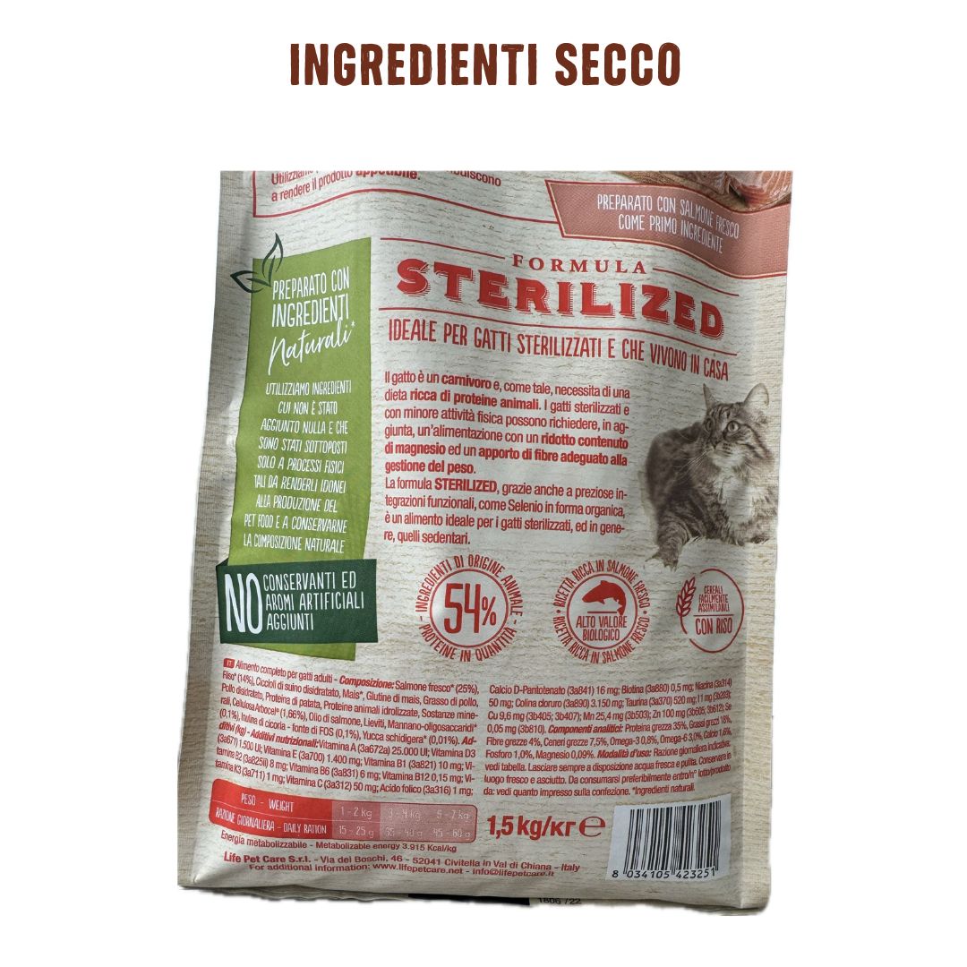 BOX SECCO GATTO - 2 CONFEZIONI DA 1,5 KG