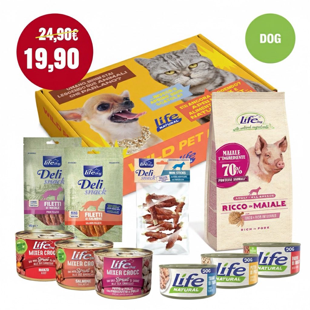 BOX DEGUSTAZIONE DOG  - 19,90€