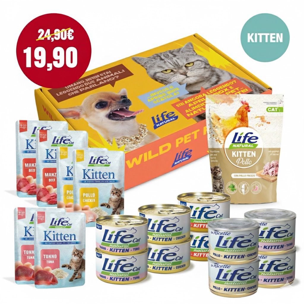 BOX DEGUSTAZIONE KITTEN - 19,90€