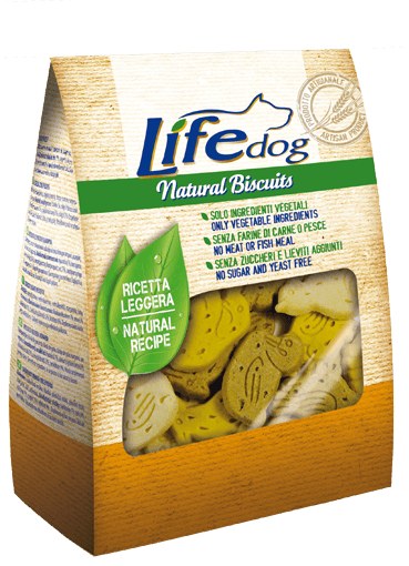 Biscotti naturali per cani a forma di animaletti