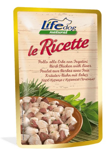 Pollo alle erbe con fegatini