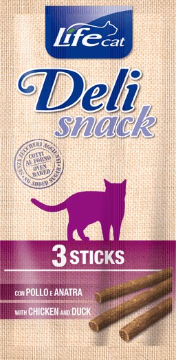 Deli snack con pollo e anatra