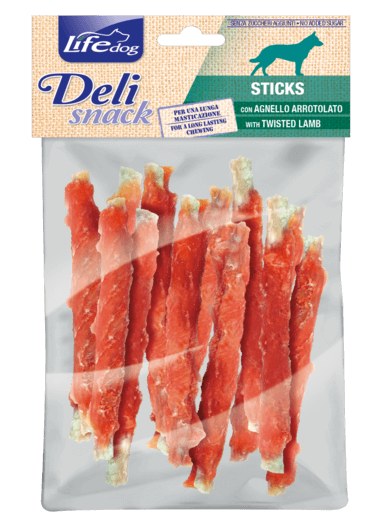 Stick con agnello arrotolato