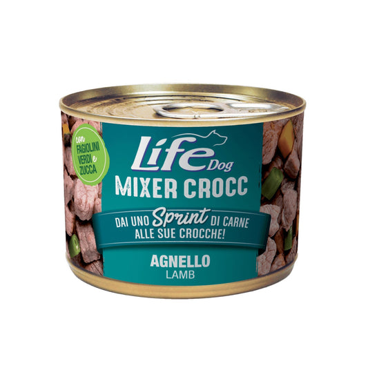 Mixer Crocc - agnello con fagiolini verdi e zucca