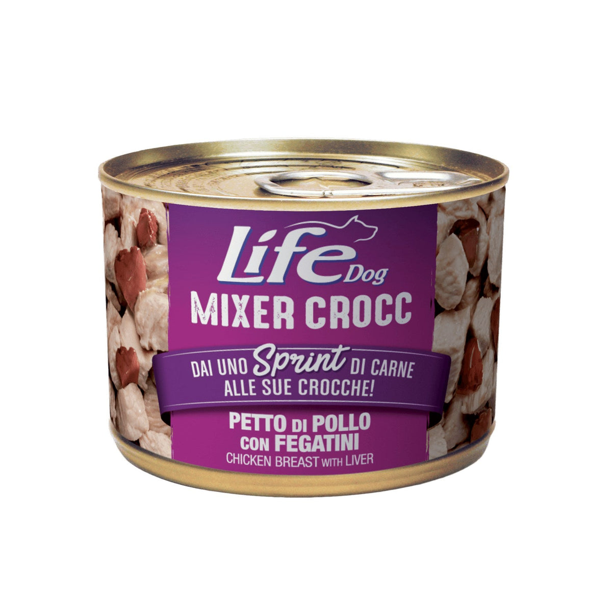 Mixer Crocc - petto di pollo con fegatini