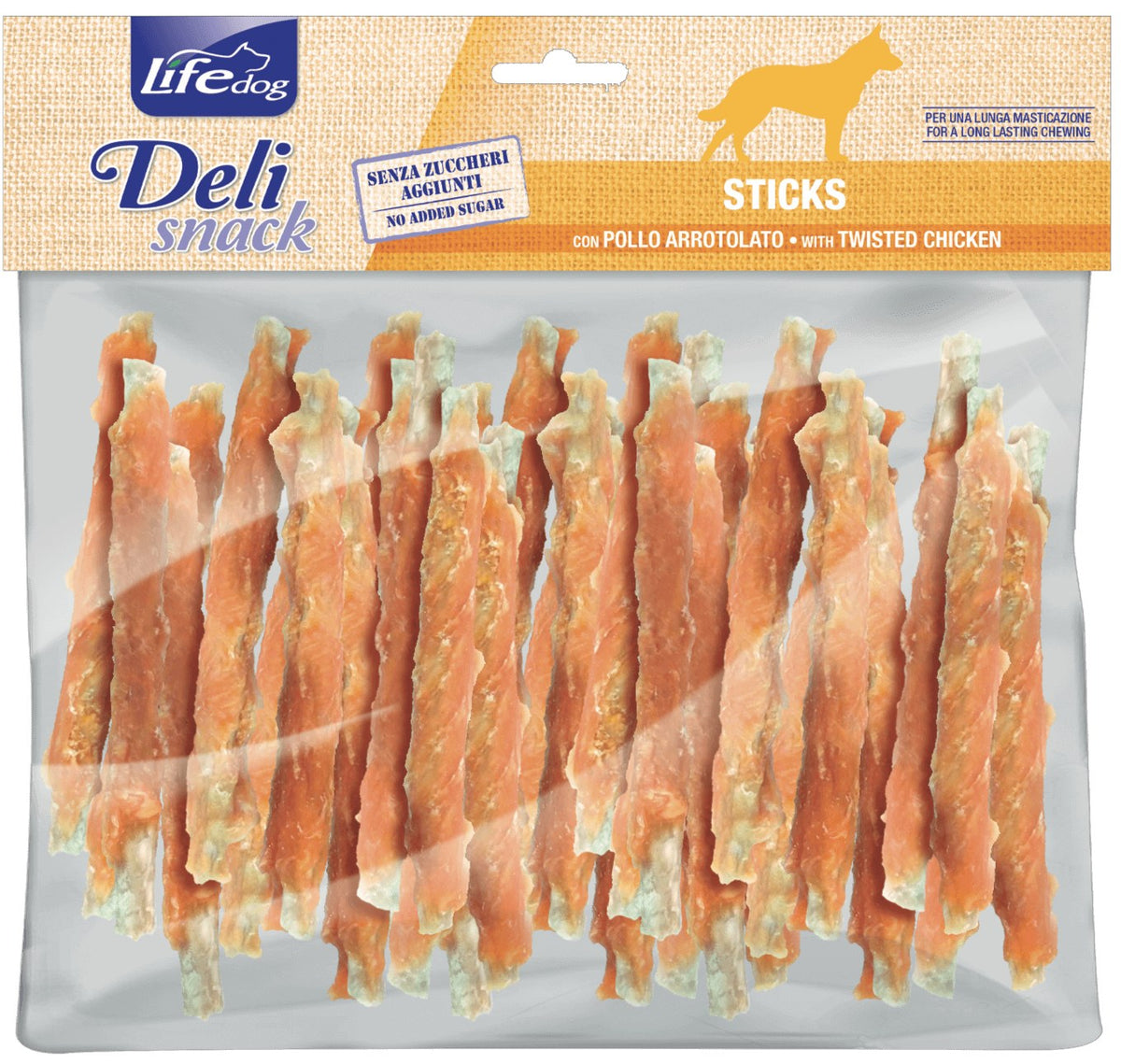 Stick con pollo arrotolato BIG BAG 500GR