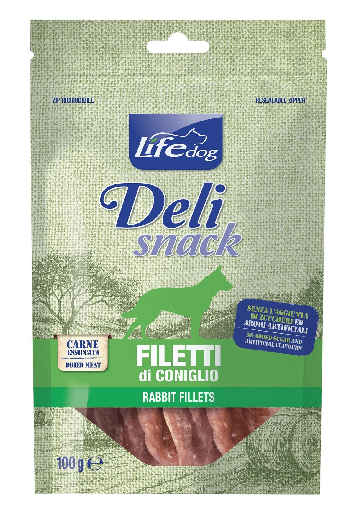 Delisnack: filetti di coniglio