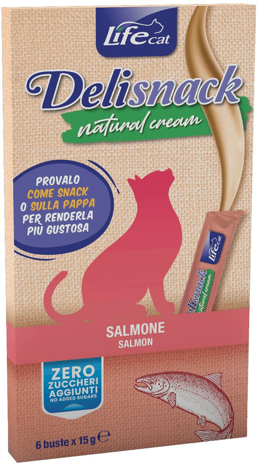 Deli snack Natural Cream: salmone