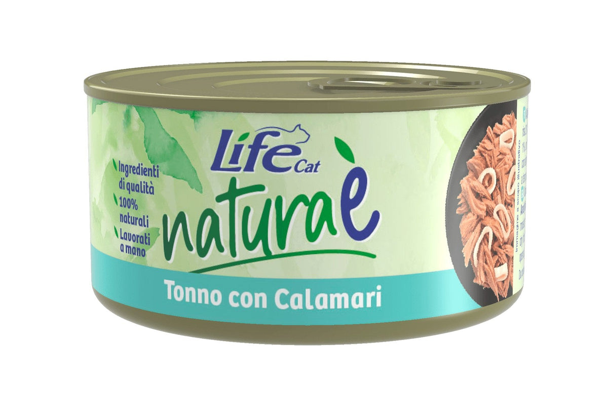 Tonno con calamari