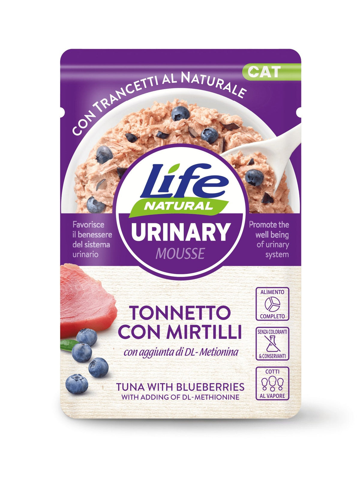 Busta 70 gr - Urinary Tonnetto con mirtilli