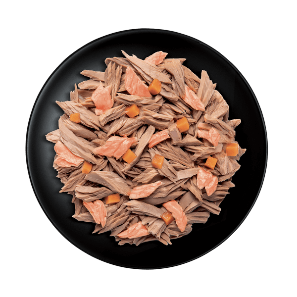 100% NATURALE CON TRANCETTI DI PESCE E CARNE DI PRIMA SCELTA